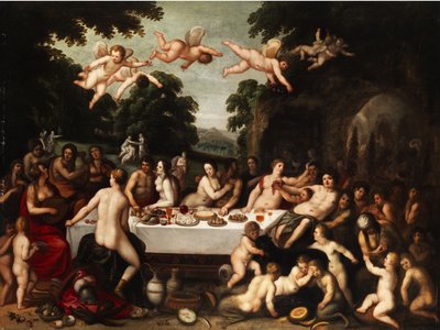 Mythological Banquet by Unbekannt Unbekannt